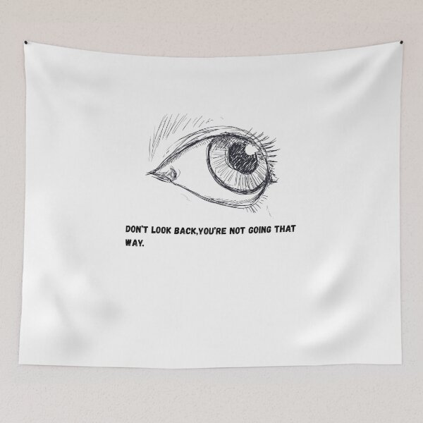 Item preview, Forward Vision - Hand Drawn Eye Quote designed and sold by LoraDesign98.