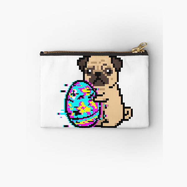 Item preview, Digital Pug with Easter Egg designed and sold by Christopher Faxon.