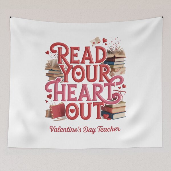 Item preview, Read Your Heart Out Valentine's Day Teacher Essential Tshirt For Your Teacher designed and sold by Martysstore.