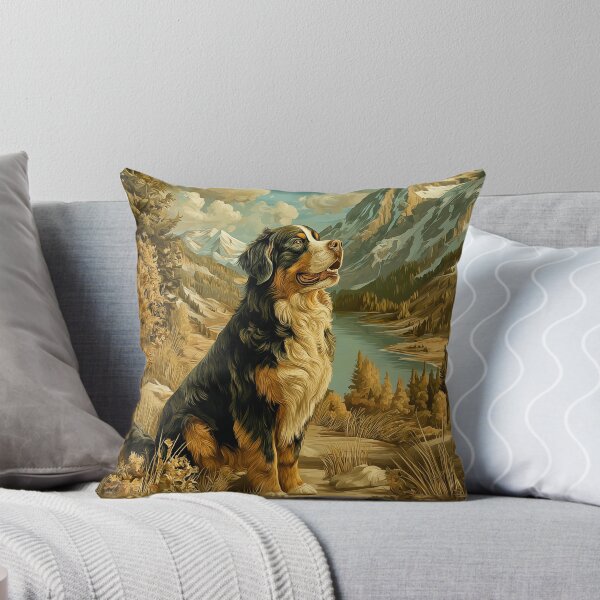 Item preview, Bernese Mountain Dog in a Mountain Landscape designed and sold by PetsArt.