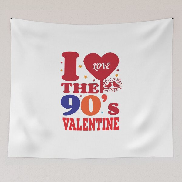 Item preview, I LOVE THE 90's VALENTINE designed and sold by AsifDesignCreativeStudio.