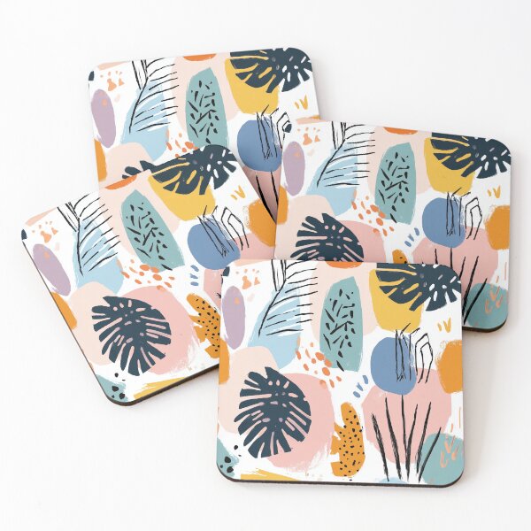 Item preview, Pastel Jungle Pattern designed and sold by sheprint.