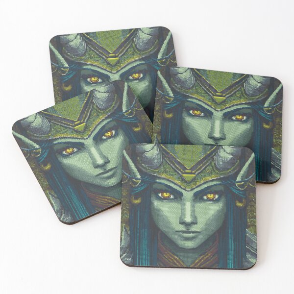 Item preview, Female Goblin Pixel Art – World of Warcraft inspired designed and sold by Pixel8Prints.