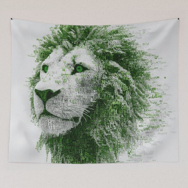 Item preview, Typographic Lion's Majesty designed and sold by Venon28.