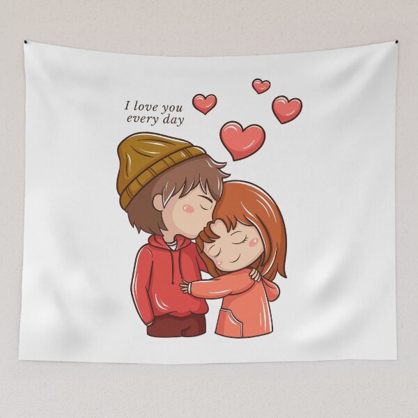 Item preview, I Love You Every Day. designed and sold by Dinasshop.