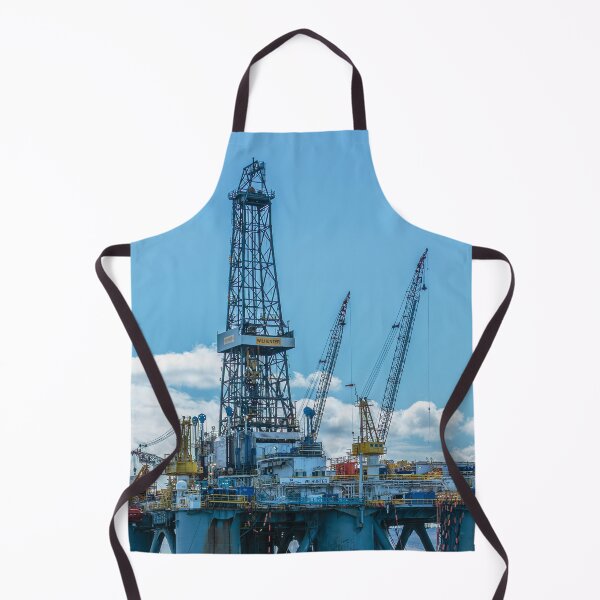 Item preview, Oil rig in morning light designed and sold by Dalyndigital Photography.