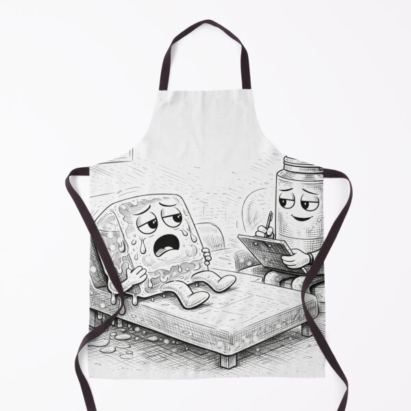 Item preview, Melting Ice Cube Therapy Session Funny Coloring Page designed and sold by ComedyInkFactor.