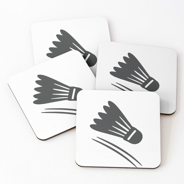 Item preview, Badminton Shuttle Logo designed and sold by Art Laboratory - Unique Design Studio.
