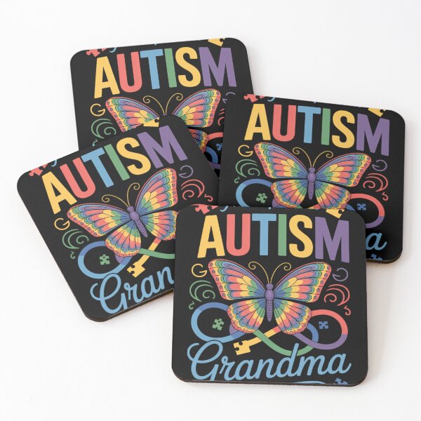 Item preview, Infinity Im A Proud Grandma Autism Awareness Butterfly designed and sold by tiemacopaxer.