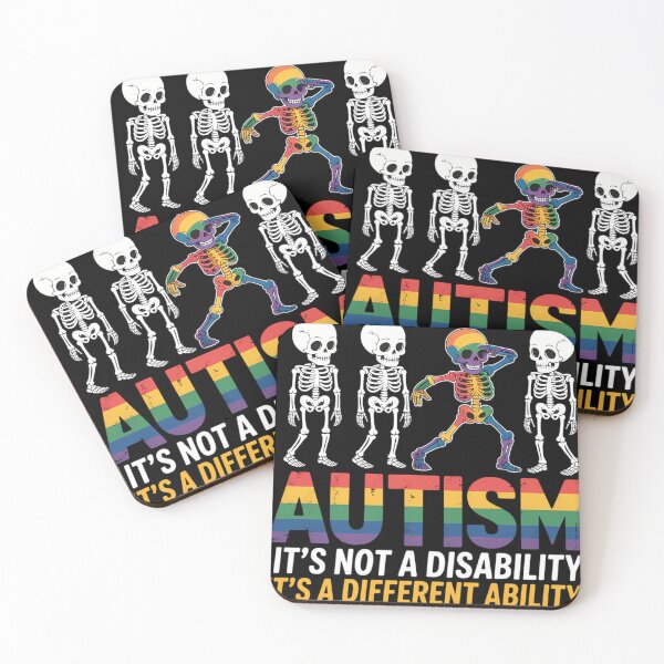 Item preview, It_s Not A Disability Skeleton Dabbing Autistic Awareness designed and sold by tiemacopaxer.