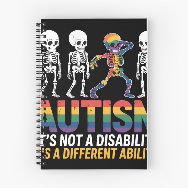 Item preview, It_s Not A Disability Skeleton Dabbing Autistic Awareness designed and sold by tiemacopaxer.
