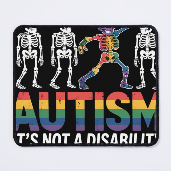 Item preview, It_s Not A Disability Skeleton Dabbing Autistic Awareness designed and sold by tiemacopaxer.