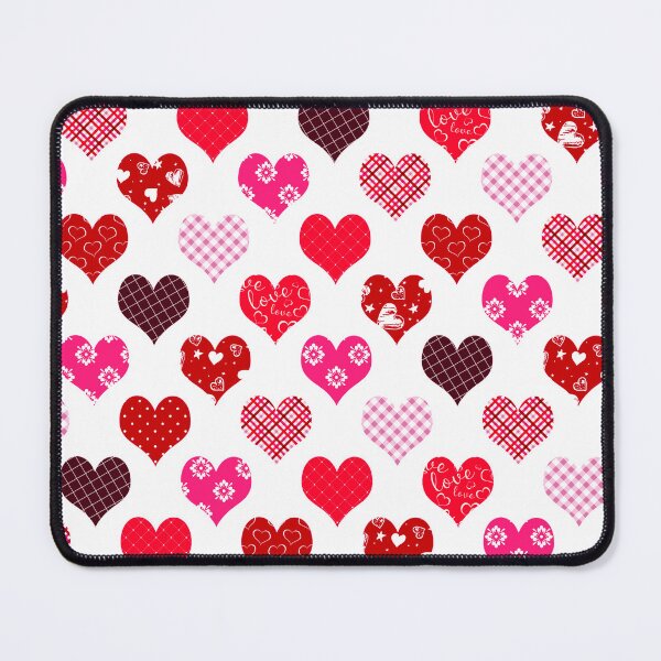Item preview, Valentine's Red And Pink Heart Designs Charming Pattern designed and sold by DEC02.