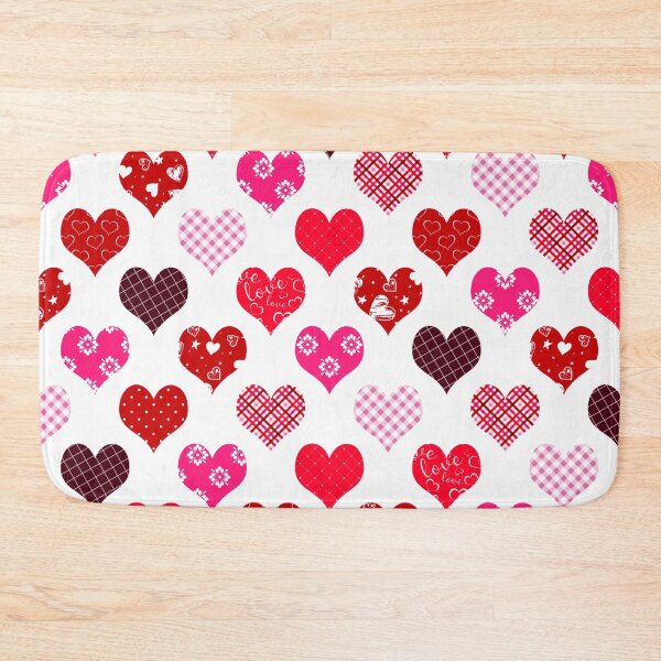 Item preview, Valentine's Red And Pink Heart Designs Charming Pattern designed and sold by DEC02.