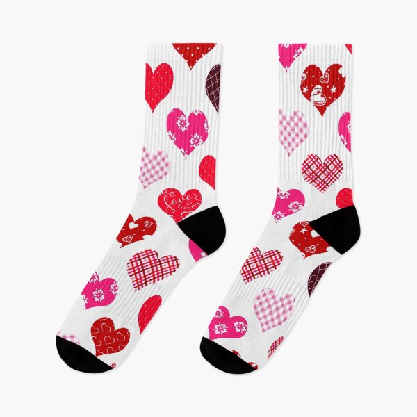 Item preview, Valentine's Red And Pink Heart Designs Charming Pattern designed and sold by DEC02.