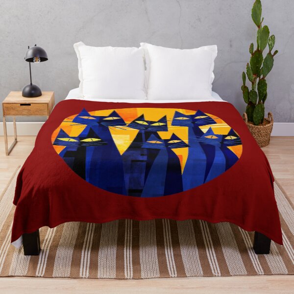 Item preview, Stylised Blue Cats designed and sold by Andrew Hitchen.