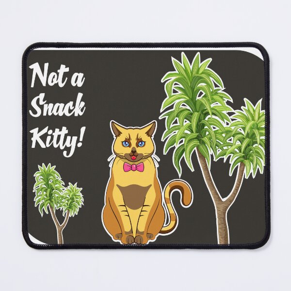 Item preview, Not A Snack Kitty – Dracaena Toxic Plant Warning & Cat Safety Art designed and sold by SP Motif.