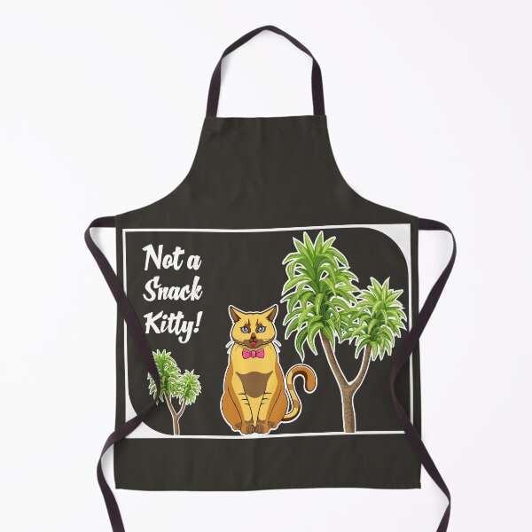 Item preview, Not A Snack Kitty – Dracaena Toxic Plant Warning & Cat Safety Art designed and sold by SP Motif.