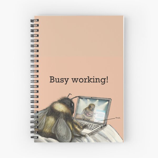 Item preview, Busy working! designed and sold by hambug toons .