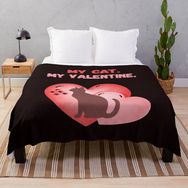 Item preview, My Cat, My Valentine – Cute Cat Love Design for Cat Lovers designed and sold by LooksLikeArt.