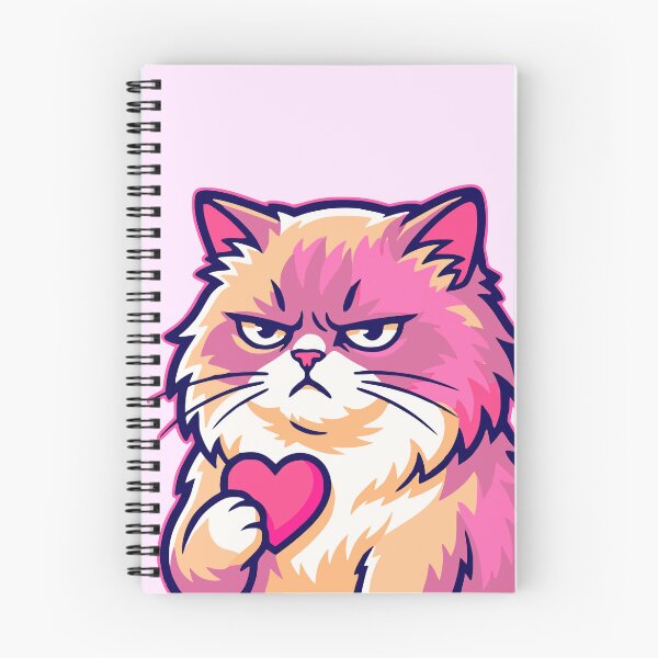 Item preview, Angry Cat with Heart designed and sold by LitaBarc.