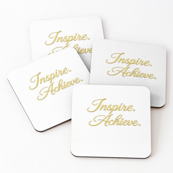 Item preview, Classy embroidered style inspire achieve design designed and sold by deirdre gray.