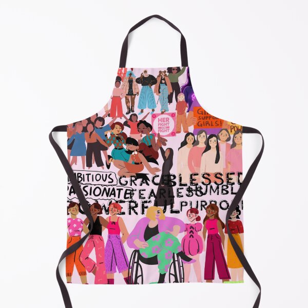 Item preview, Girl Power Collage – Unity in Diversity designed and sold by bohowhimsyart.