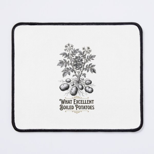 Item preview, What Excellent Boiled Potatoes Botanical Vegetable Drawing designed and sold by Fenay Designs.