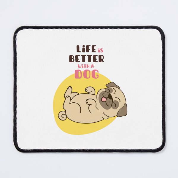 Item preview, Pug Life Happiness designed and sold by PICODOG.