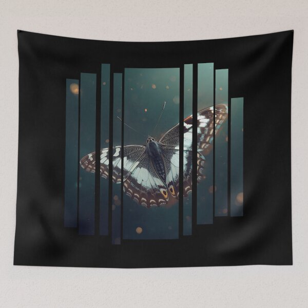 Item preview, Butterfly glitching mid-flight 1 designed and sold by Neon G.