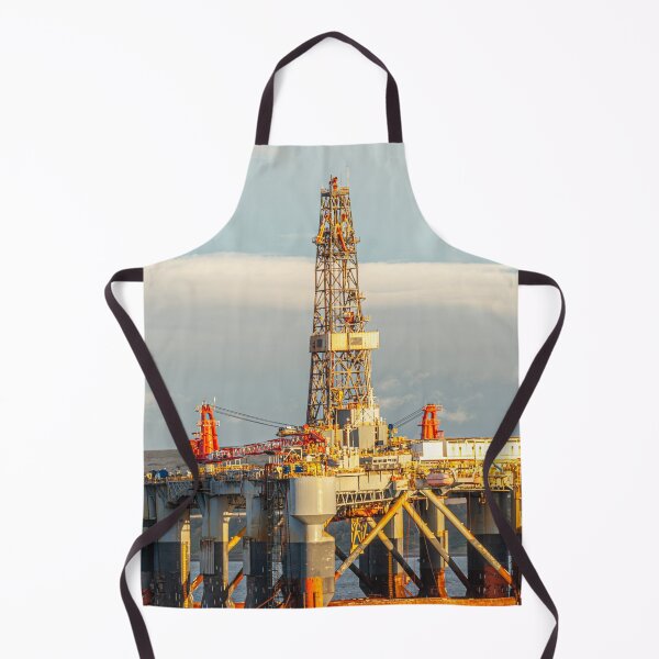 Item preview, Oil rig sunrise in morning light  designed and sold by Dalyndigital Photography.