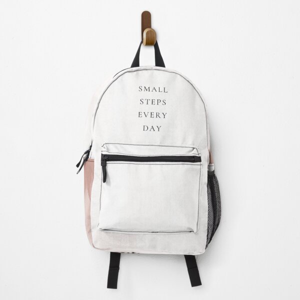 Item preview, Small Steps Every Day – Minimal Motivational Quote designed and sold by NOXSCORP.
