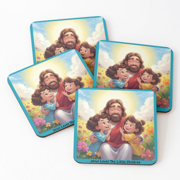 Item preview, Jesus Loves the Little Children – Faithful Joy designed and sold by bohowhimsyart.