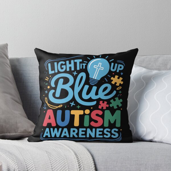 Item preview, Light It Up Blue Autism Awareness 2 designed and sold by lilensgavadur.