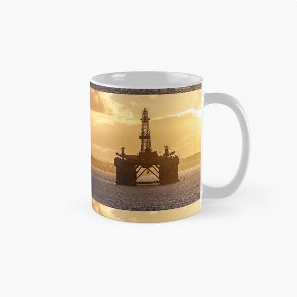 Item preview, Oil rig sunrise designed and sold by Dalyndigital Photography.