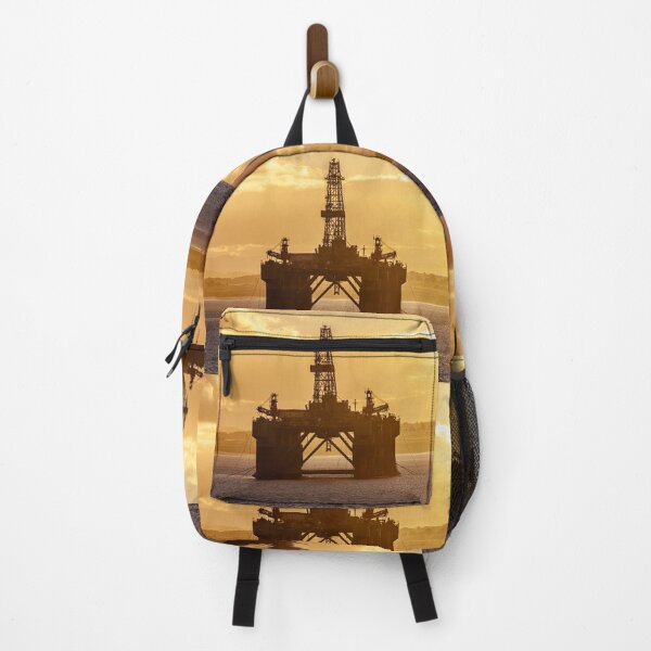 Item preview, Oil rig sunrise designed and sold by Dalyndigital Photography.