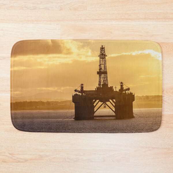 Item preview, Oil rig sunrise designed and sold by Dalyndigital Photography.