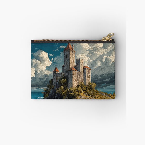 Item preview, Castle on a Cliff by the Sea designed and sold by PetsArt.