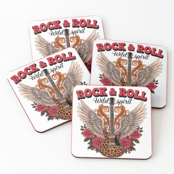 Item preview, Wild Side Rock Guitar Wings Tattoo Art designed and sold by  Ojo de Lilith.