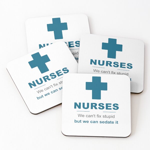 Item preview, Nurse Humor Gift We Can't Fix Stupid designed and sold by markify.