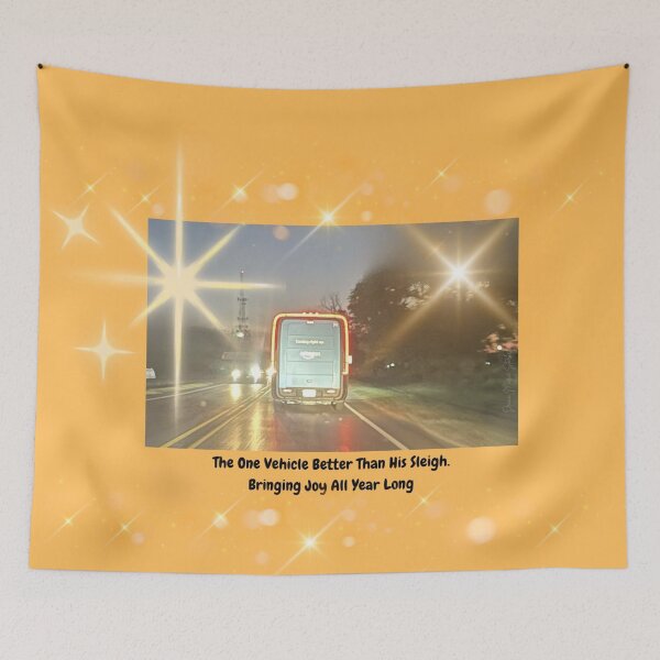 Item preview, Amazon Sleigh – Holiday Delivery Magic designed and sold by bohowhimsyart.