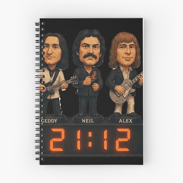 Item preview,  Its Rush Time Rush 2112 Caricature Band Figures  designed and sold by Sakuga-png.