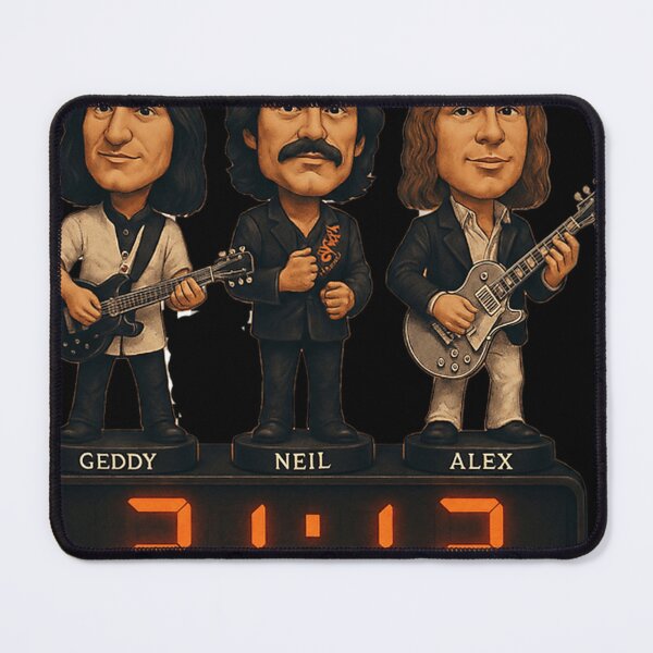 Item preview,  Its Rush Time Rush 2112 Caricature Band Figures  designed and sold by Sakuga-png.
