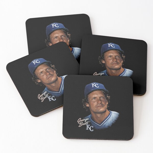 Item preview, George Brett Kansas City Baseball Portrait Art designed and sold by TheArtOfCar.