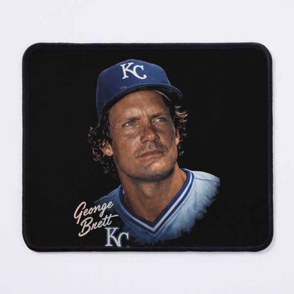 Item preview, George Brett Kansas City Baseball Portrait Art designed and sold by TheArtOfCar.