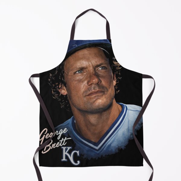 Item preview, George Brett Kansas City Baseball Portrait Art designed and sold by TheArtOfCar.