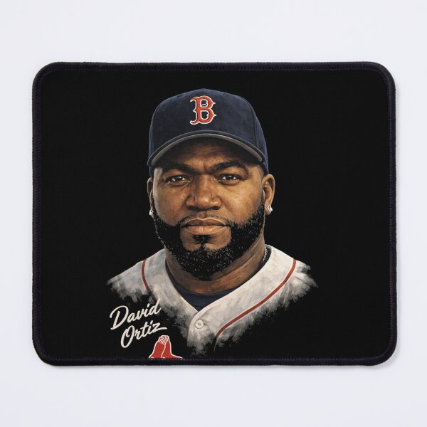 Item preview, David Ortiz Boston Baseball Portrait Art designed and sold by TheArtOfCar.