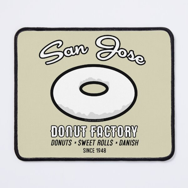 Item preview, San Jose Donut Factory designed and sold by Normbot2000.