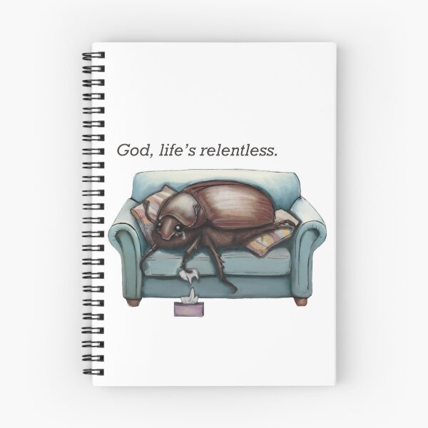 Item preview, God, life’s relentless (transparent)  designed and sold by hambug toons .
