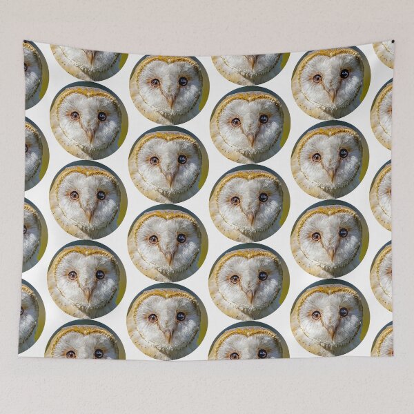 Item preview, Bright eyes of a Barn owl designed and sold by Dalyndigital Photography.